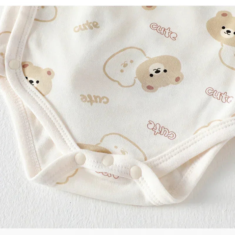 100% Cotton Long Sleeve Bodysuit - Heart - Bodyfeu