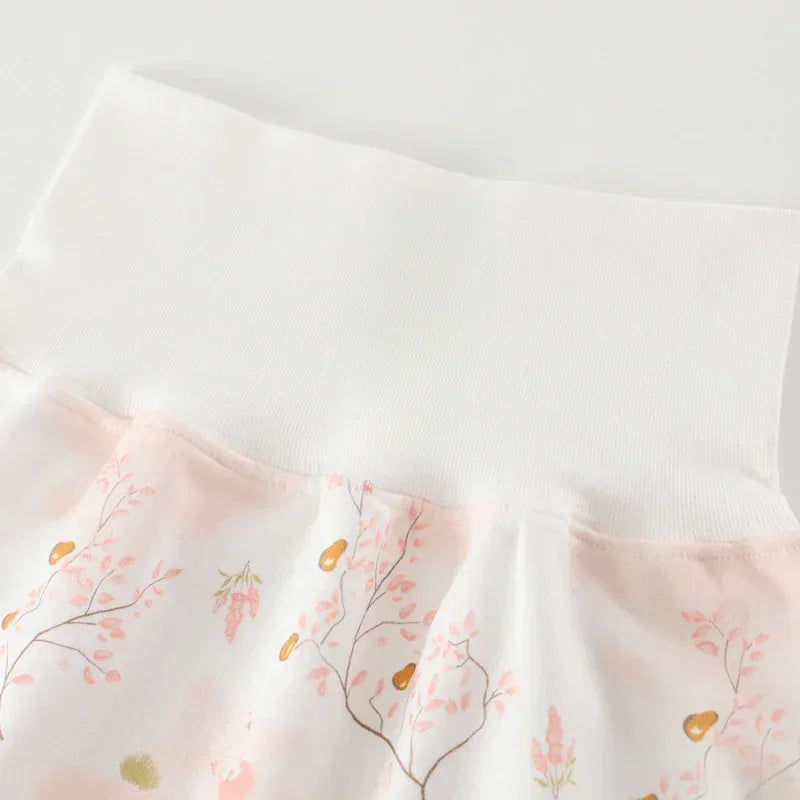 100% Cotton Long Sleeve Top & Pants Set - Yellow Spring - Bodyfeu