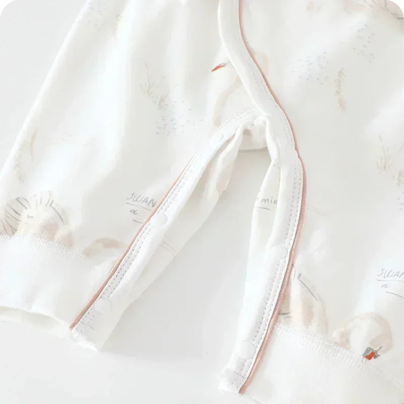 100% Cotton Long Sleeve Romper - Dream - Bodyfeu