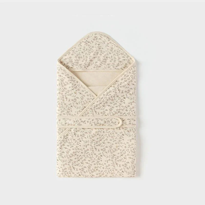 100% Cotton Swaddle Blanket - Flowers - Bodyfeu