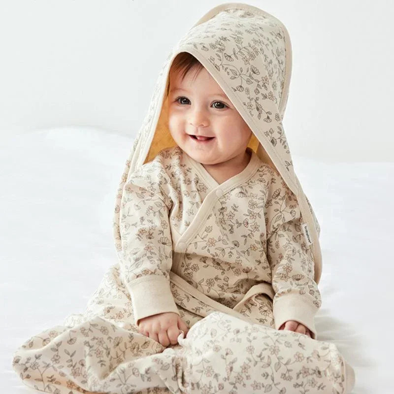 100% Cotton Swaddle Blanket - Flowers - Bodyfeu
