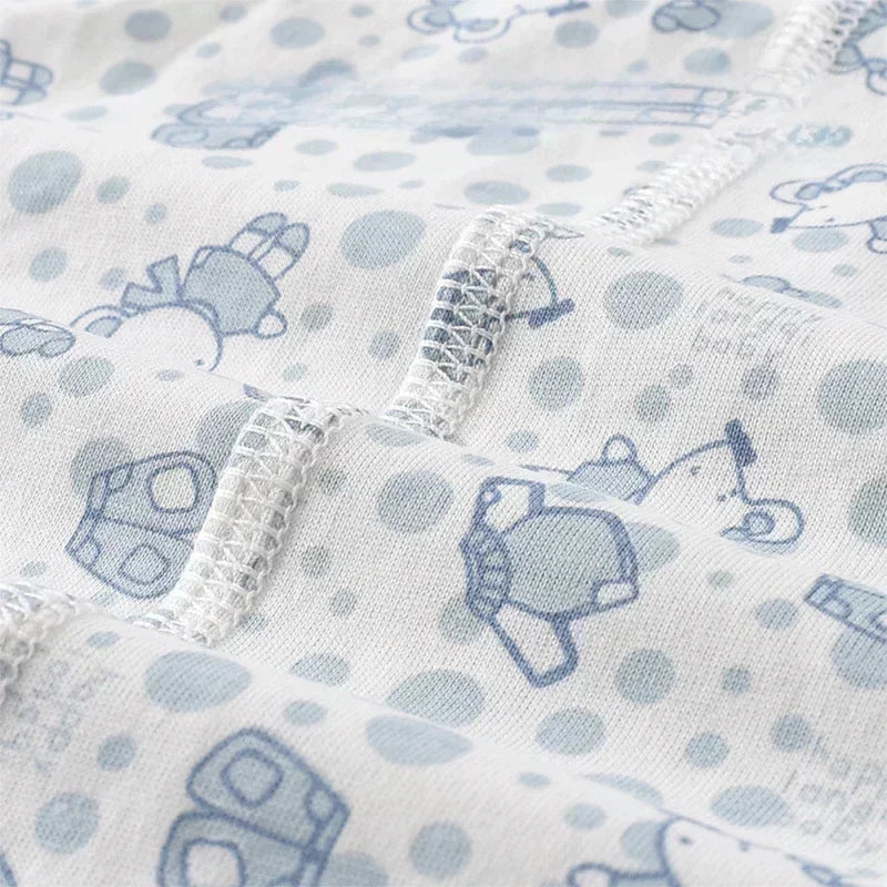 100% Cotton Sleeveless Romper - Pink Heart - Bodyfeu