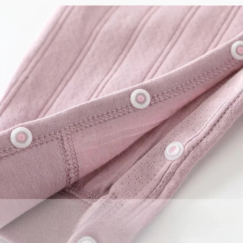 100% Cotton Long Sleeve Kimono Romper - Brown - Bodyfeu