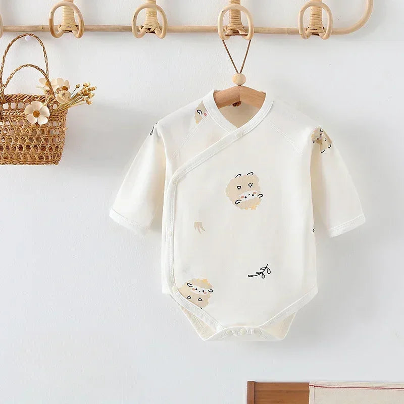 100% Cotton Long Sleeve Bodysuit - Heart - Bodyfeu