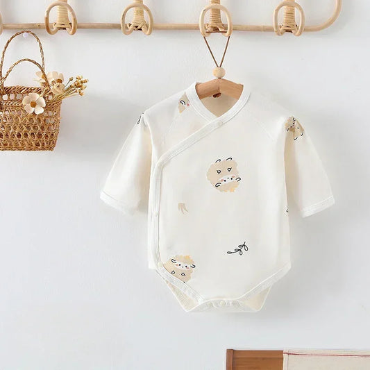 100% Cotton Long Sleeve Bodysuit - Heart - Bodyfeu