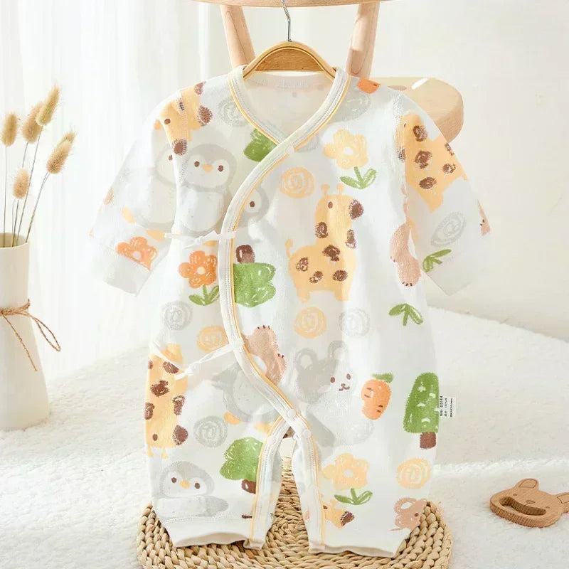 100% Cotton Long Sleeve Romper - Autumn - Bodyfeu