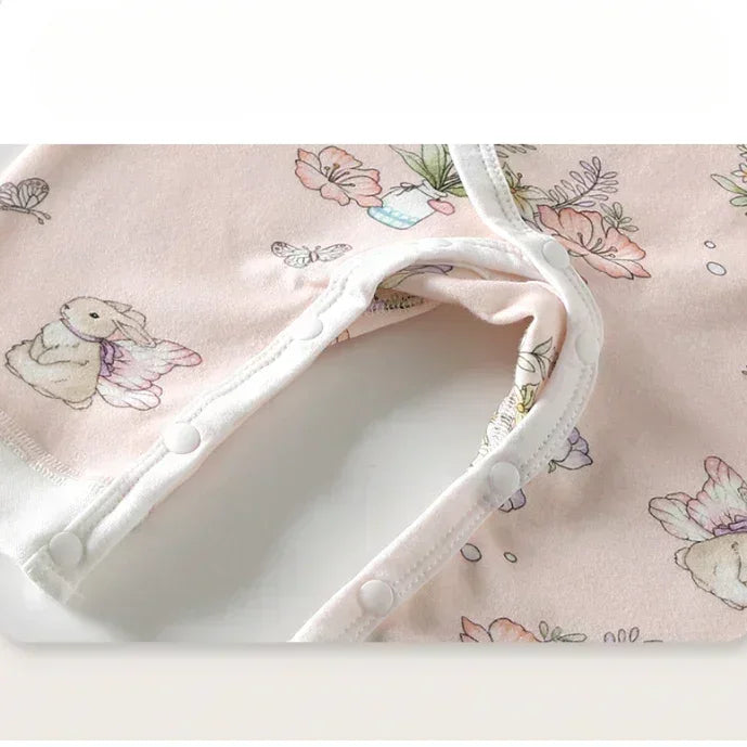 100% Cotton Long Sleeve Romper - Sea World - Bodyfeu