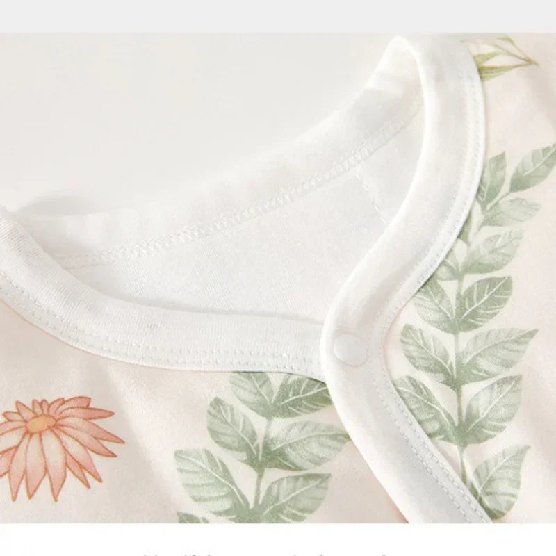 100% Cotton Long Sleeve Quilted Romper - Bunny - Bodyfeu