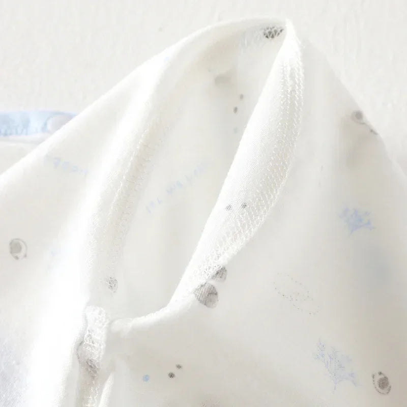 [2-Piece Set] 100% Cotton Long Sleeve Romper - Yellow Bear - Bodyfeu