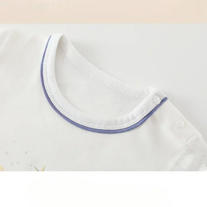 100% Cotton Long Sleeve Top & Pants Set - Yellow Spring - Bodyfeu