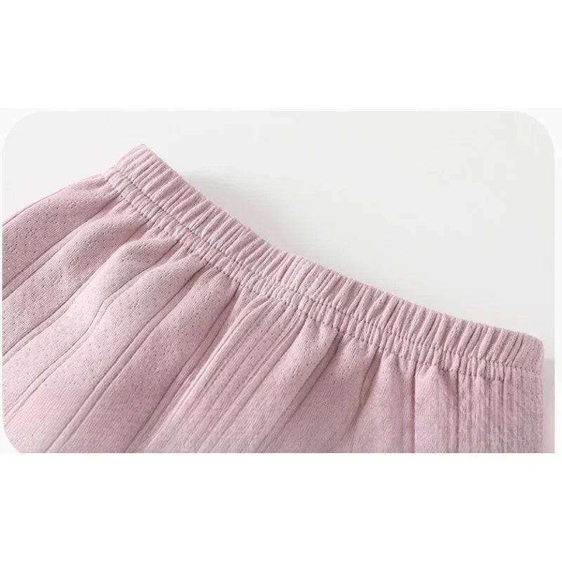 100% Cotton Long Sleeve Top & Pants Set- Brown - Bodyfeu