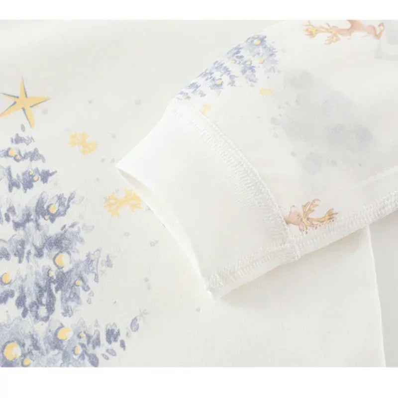 100% Cotton Long Sleeve Top & Pants Set - Yellow Spring - Bodyfeu