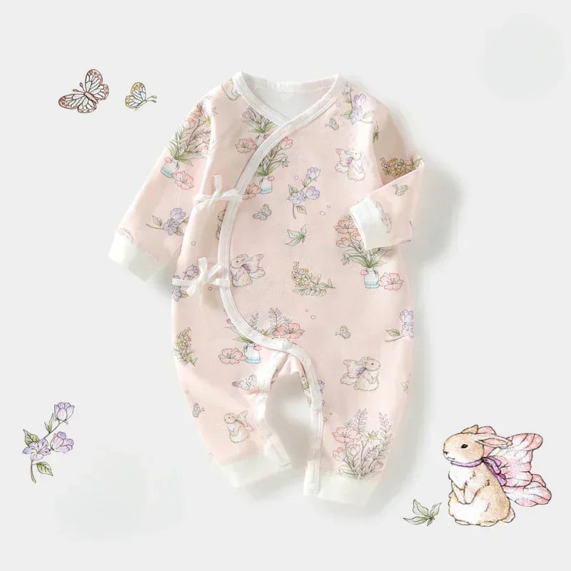 100% Cotton Long Sleeve Romper - Sea World - Bodyfeu