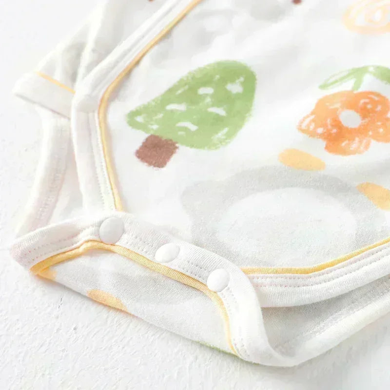 100% Cotton Long Sleeve Bodysuit - Park - Bodyfeu