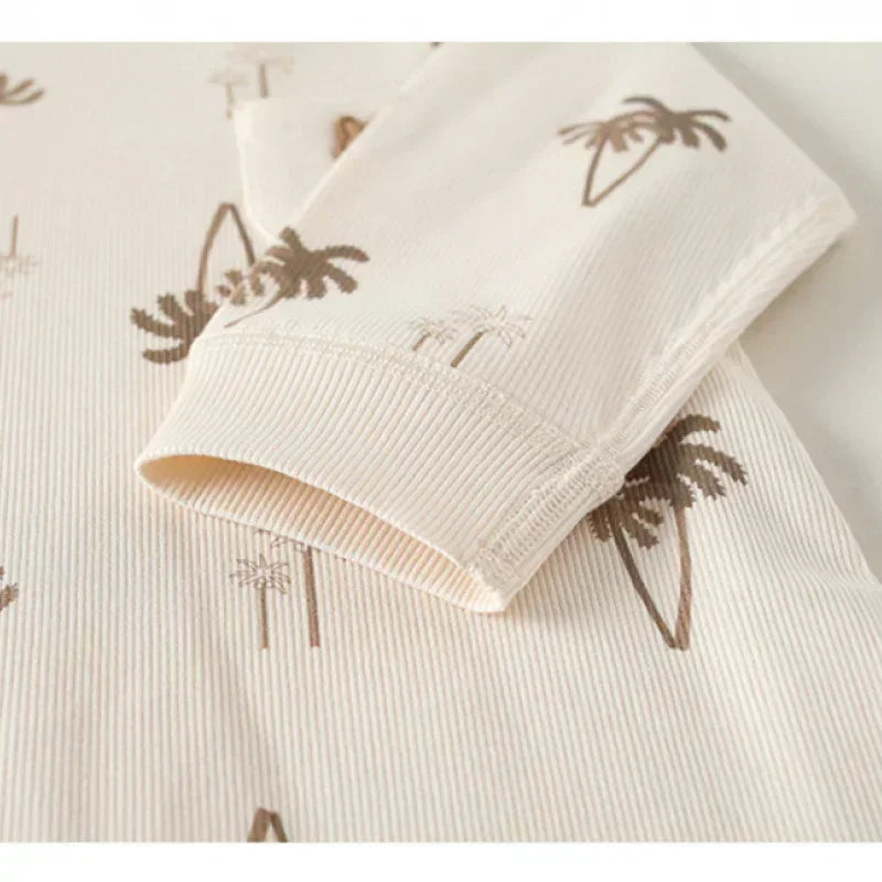 Cotton Long Sleeve Romper - Monster - Bodyfeu