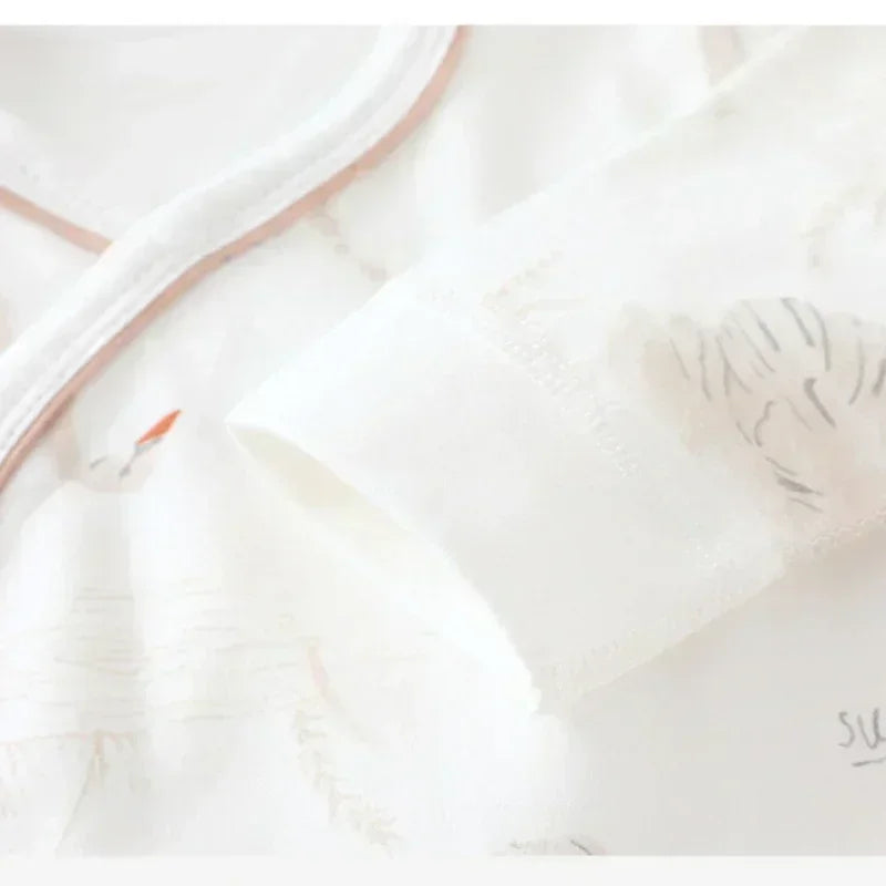 100% Cotton Long Sleeve Romper - Dream - Bodyfeu