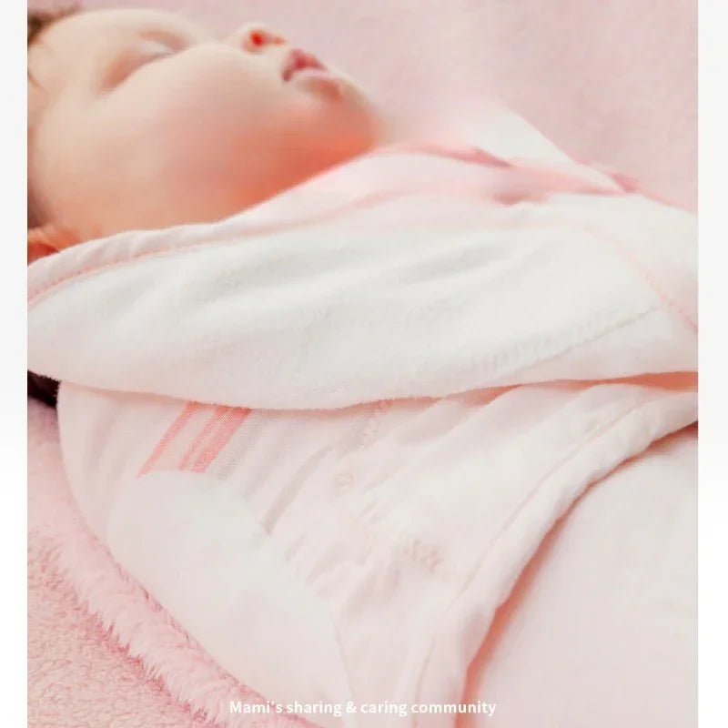 Bodyfeu Muslin Sleep Sack - Blue Adorable Bowknot - Bodyfeu