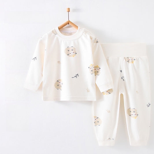 100% Cotton Overhead Top & Pants Set - Lovely Sheep