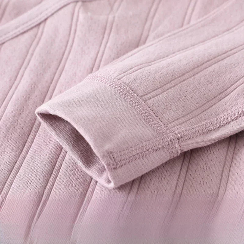 100% Cotton Long Sleeve Kimono Romper - Brown - Bodyfeu