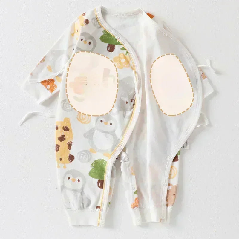 100% Cotton Long Sleeve Romper - Autumn - Bodyfeu