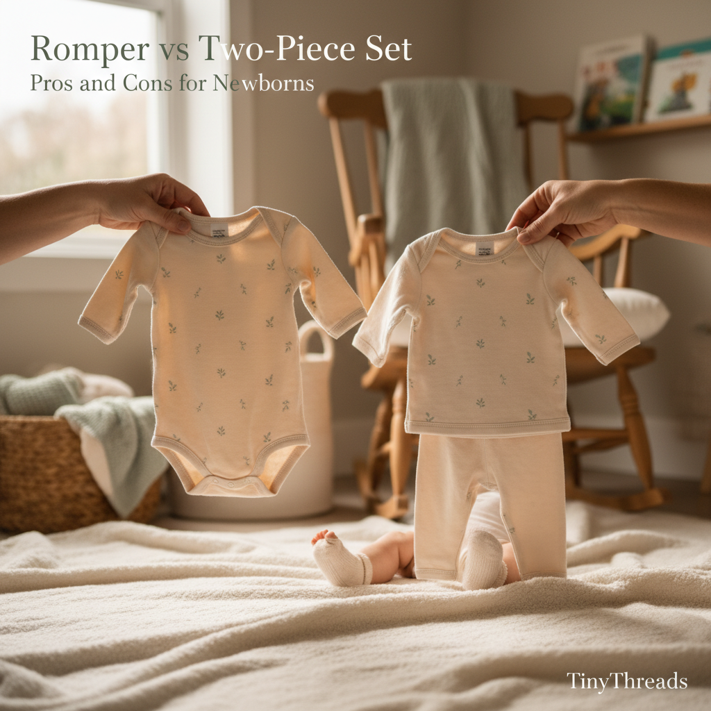 Romper vs Two-Piece Set: Pros and Cons for Newborns