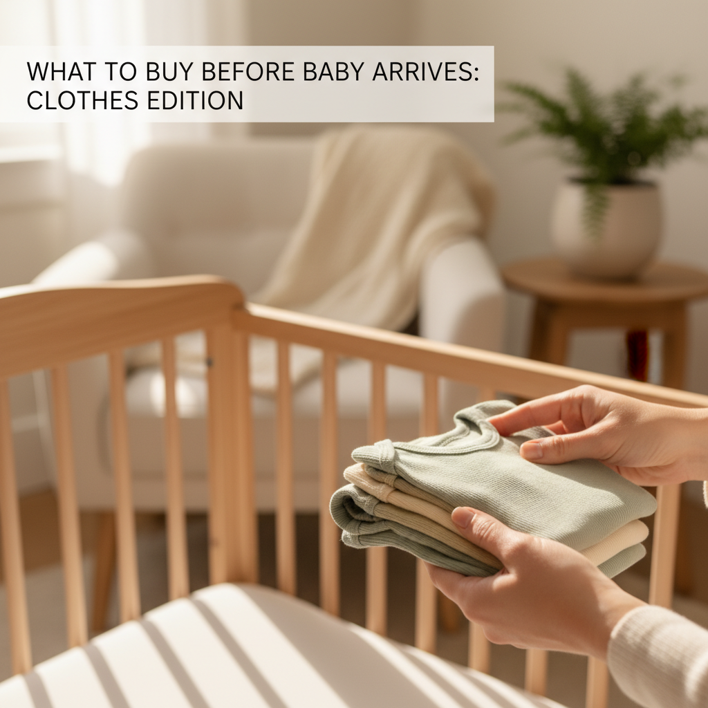 What to Buy Before Baby Arrives: Clothes Edition