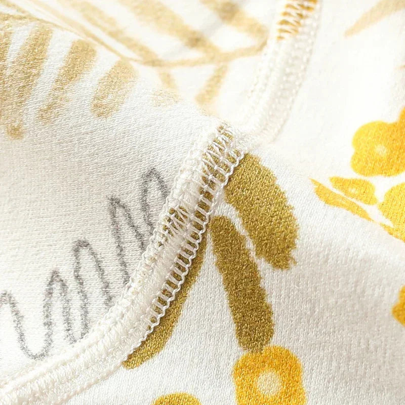 100% Cotton Long Sleeve Floral Romper - Monet Garden - Bodyfeu