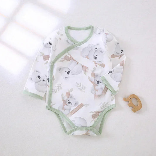 100% Cotton Long Sleeve Side-Snap Bodysuit - Cotton - Bodyfeu