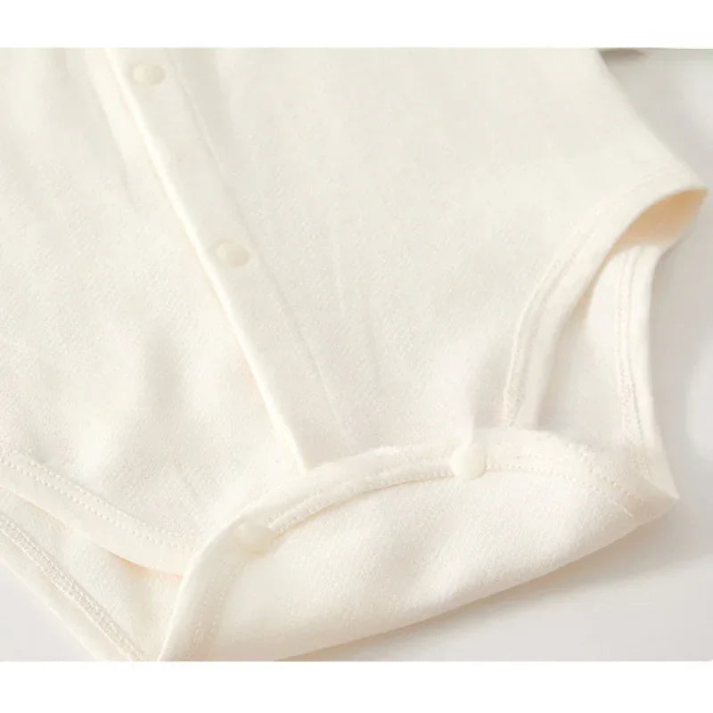 Cotton Long Sleeve Snap-Up Bodysuit - Little Flower - Bodyfeu