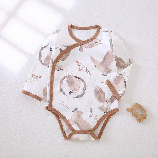 100% Cotton Long Sleeve Side-Snap Bodysuit - Cotton - Bodyfeu