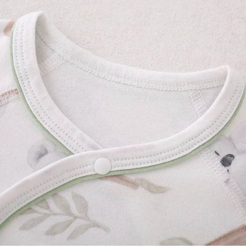 100% Cotton Long Sleeve Romper - Owl - Bodyfeu