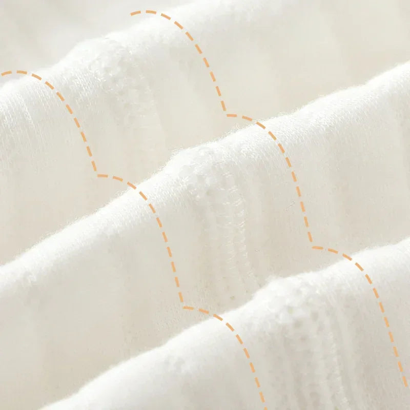 100% Cotton Warm Long Sleeve Snap-Up Romper - Pink Bear - Bodyfeu