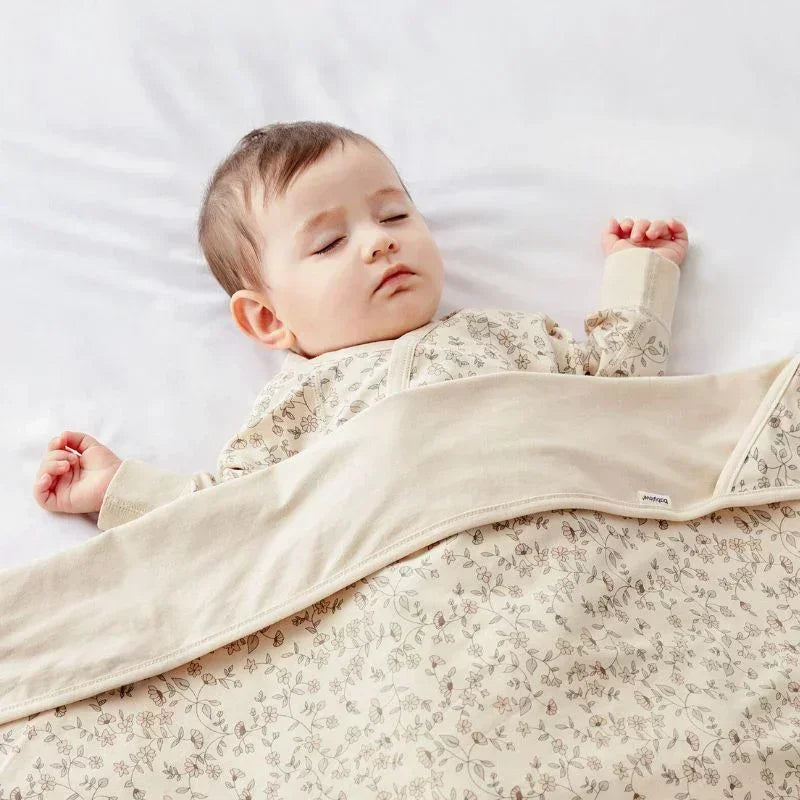 100% Cotton Swaddle Blanket - Light Brown - Bodyfeu