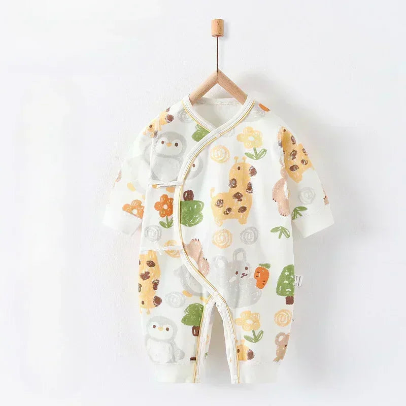 100% Cotton Long Sleeve Romper - Autumn - Bodyfeu