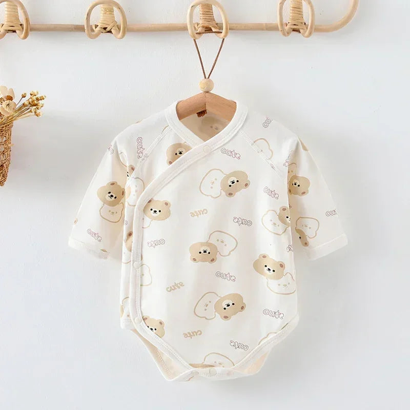 100% Cotton Long Sleeve Bodysuit - Heart - Bodyfeu