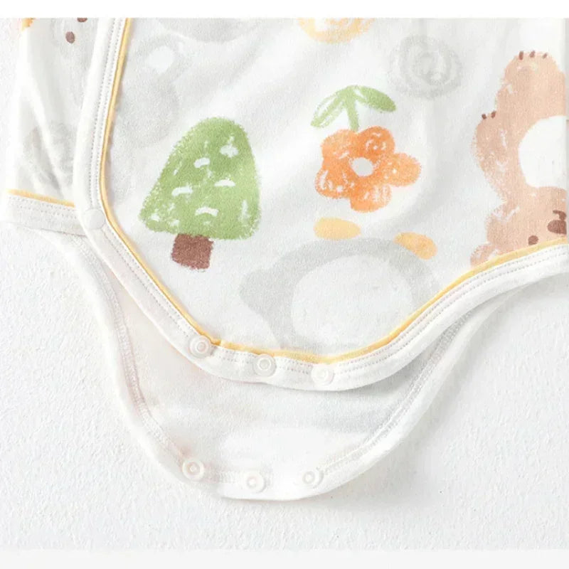 100% Cotton Long Sleeve Bodysuit - Park - Bodyfeu