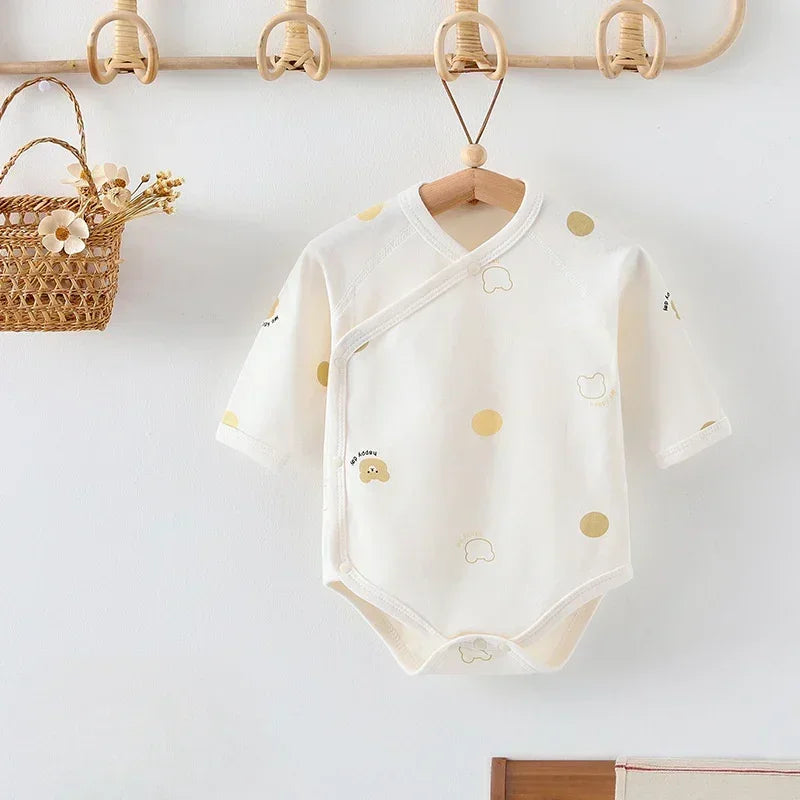 100% Cotton Long Sleeve Bodysuit - Heart - Bodyfeu