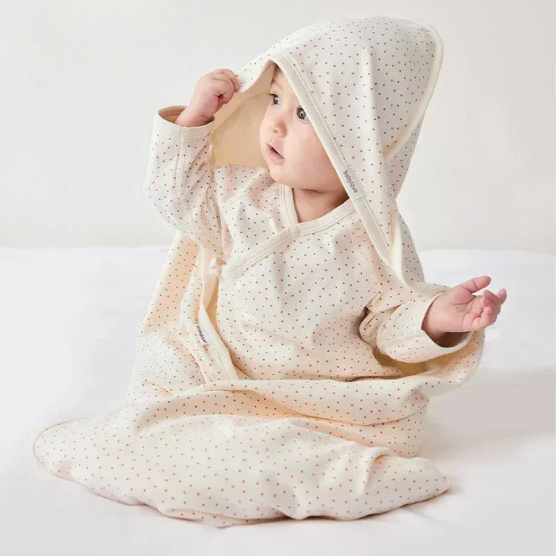 100% Cotton Swaddle Blanket - Light Brown - Bodyfeu
