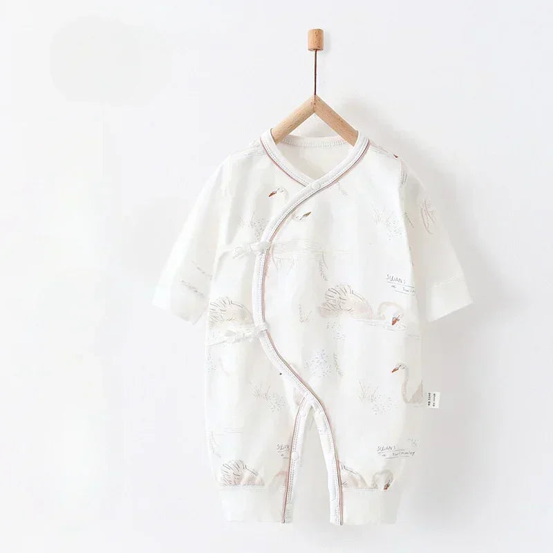 100% Cotton Long Sleeve Romper - Dream - Bodyfeu