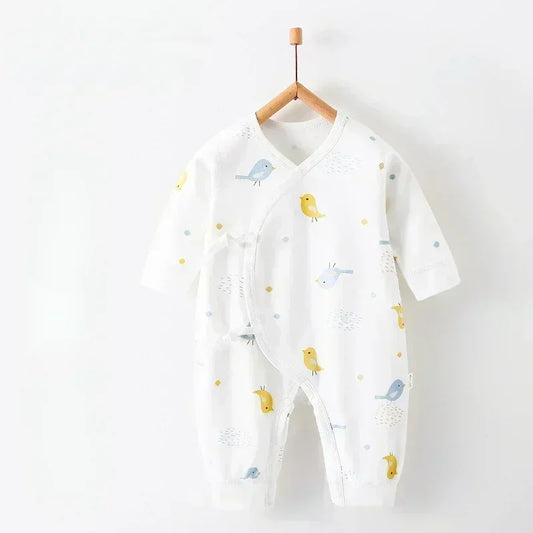 100% Cotton Long Sleeve Romper - Autumn - Bodyfeu