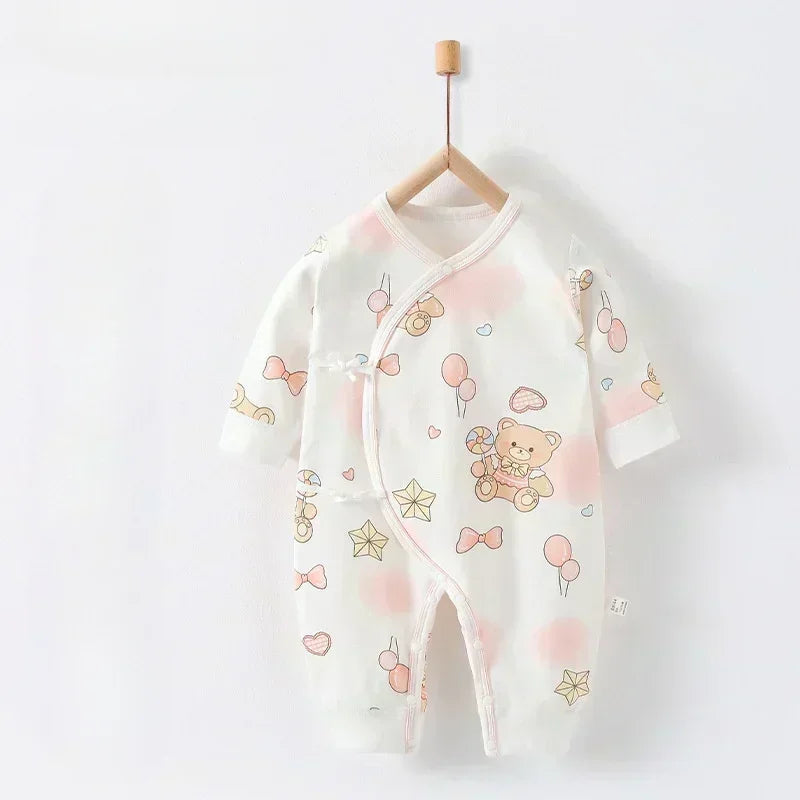 100% Cotton Long Sleeve Romper - Autumn - Bodyfeu