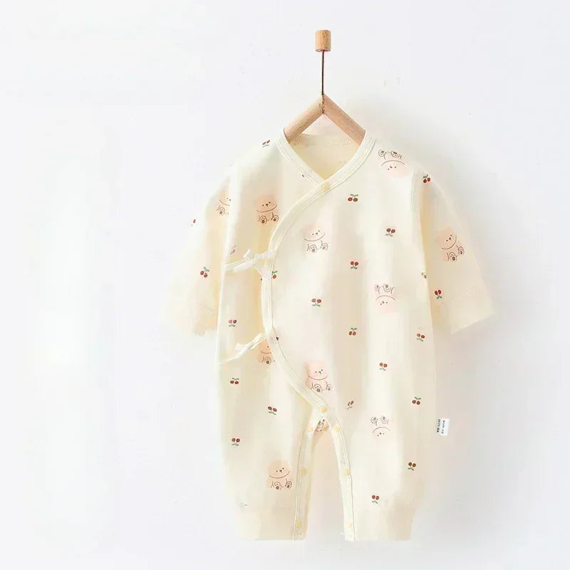 100% Cotton Long Sleeve Romper - Autumn - Bodyfeu