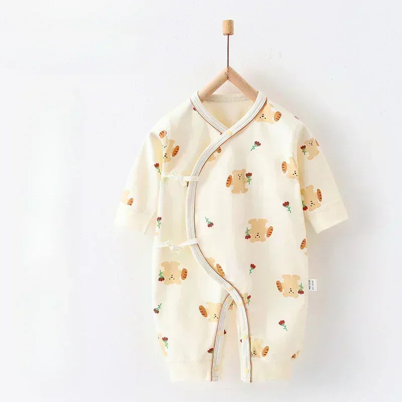 100% Cotton Long Sleeve Romper - Autumn - Bodyfeu