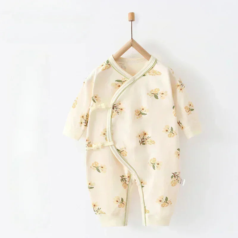 100% Cotton Long Sleeve Romper - Autumn - Bodyfeu