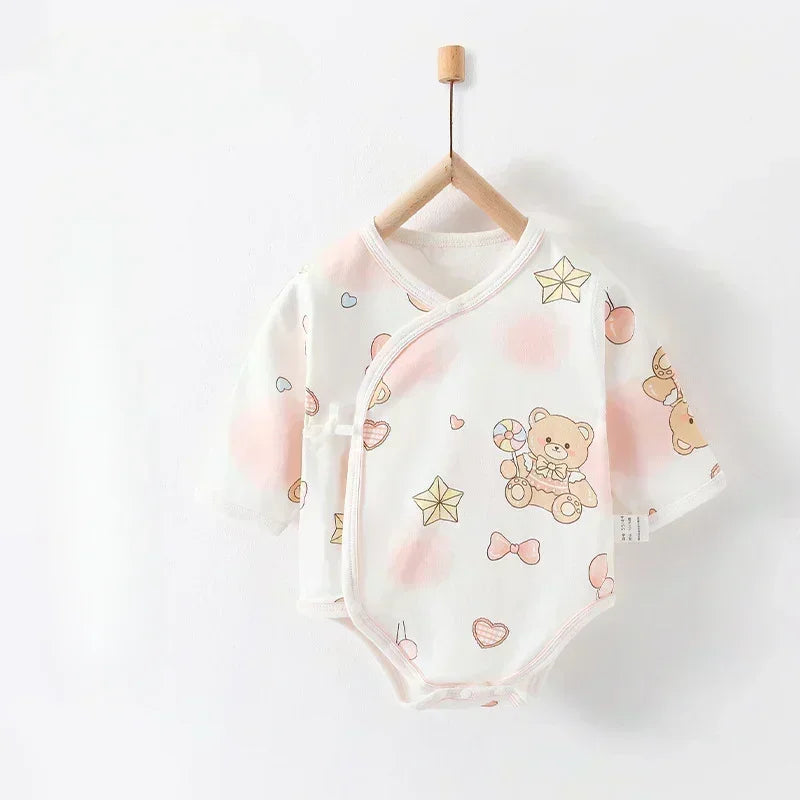 100% Cotton Long Sleeve Bodysuit - Elephant - Bodyfeu