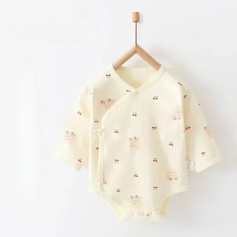 100% Cotton Long Sleeve Bodysuit - Park - Bodyfeu