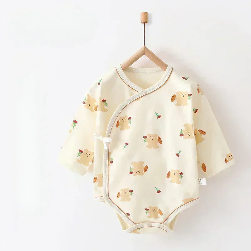 100% Cotton Long Sleeve Bodysuit - Park - Bodyfeu