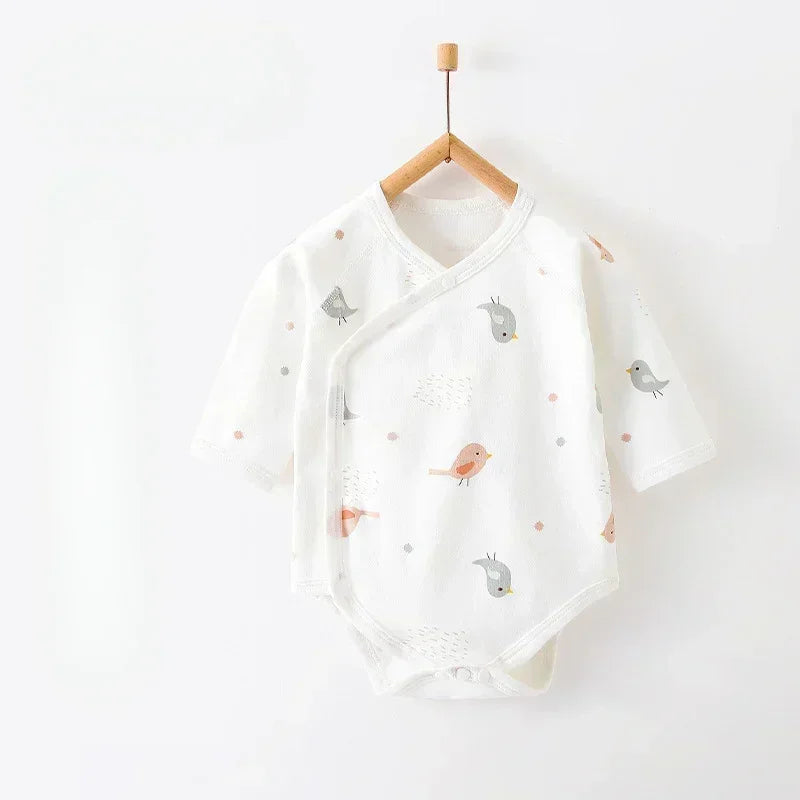 100% Cotton Long Sleeve Bodysuit - Park - Bodyfeu