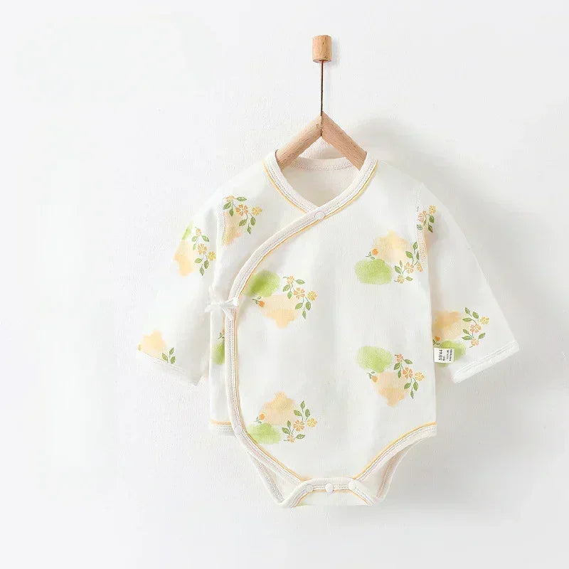 100% Cotton Long Sleeve Bodysuit - Park - Bodyfeu