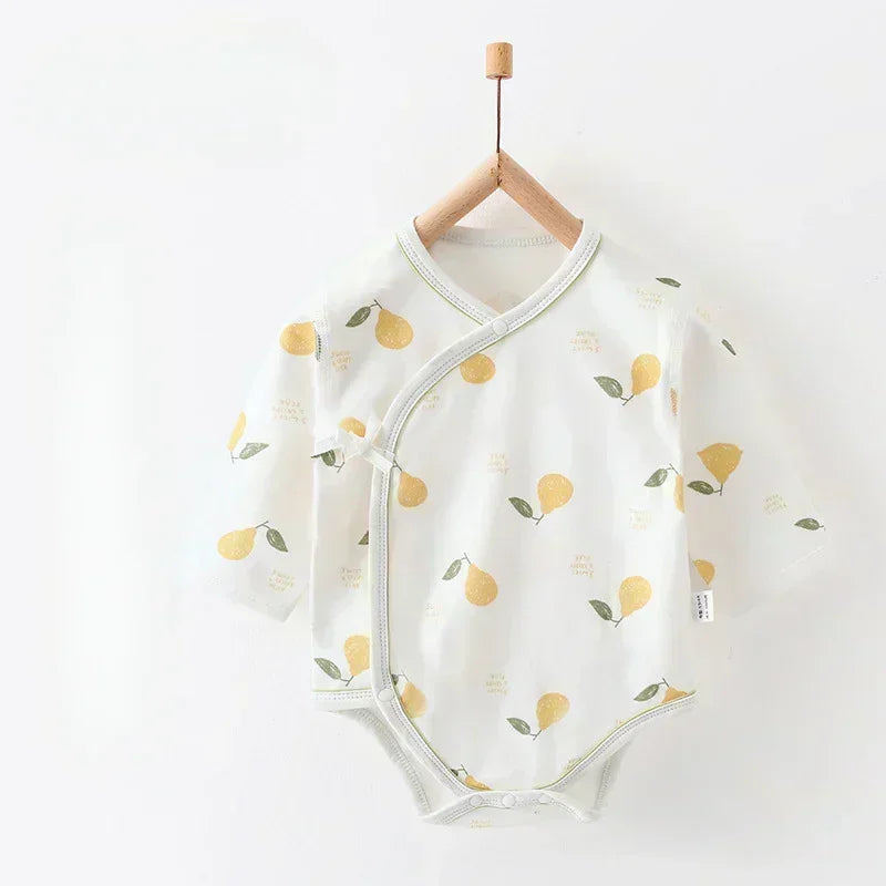 100% Cotton Long Sleeve Bodysuit - Elephant - Bodyfeu